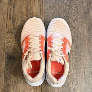 Nike Women's Swift 3 Running Shoes - Pink and White